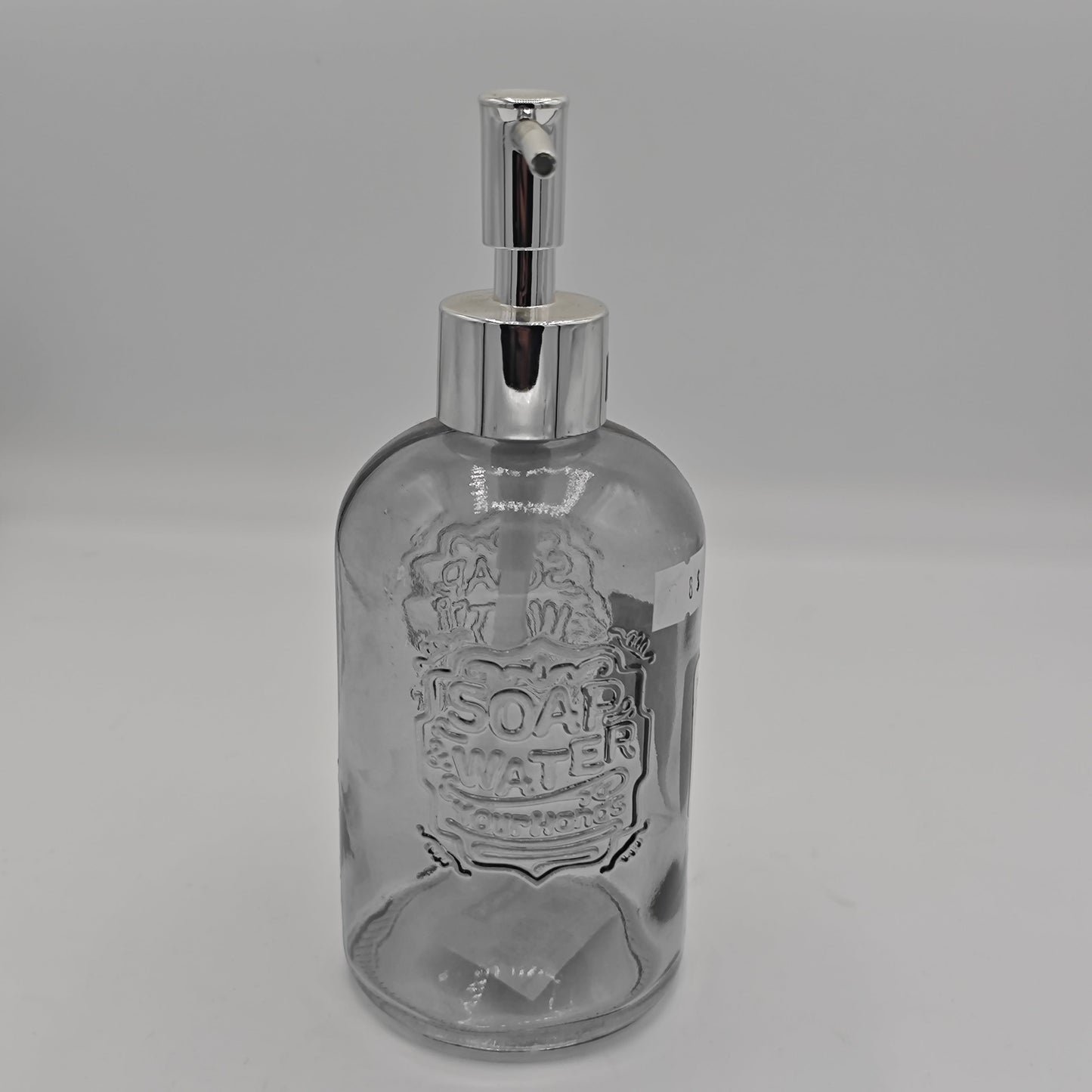 Vintage Glass Soap Dispenser