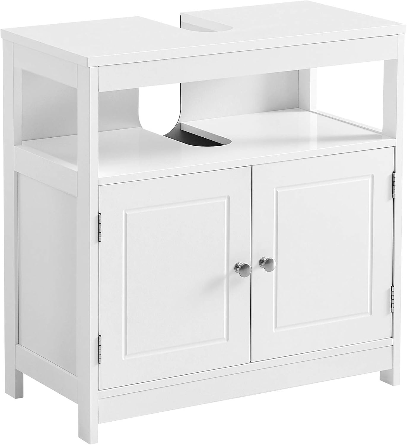 Vasagle Bathroom Vanity Unit with 2 Doors (BBC301W01)