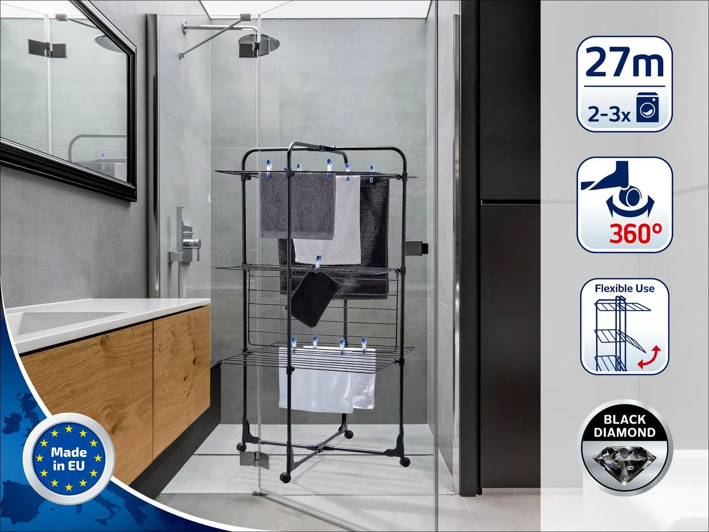 Leifheit Classic laundry dryer