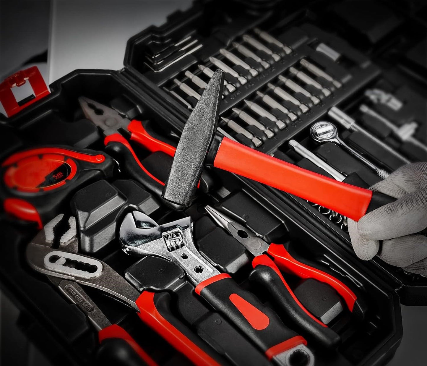 97 Pcs HOME REPAIR TOOL KIT