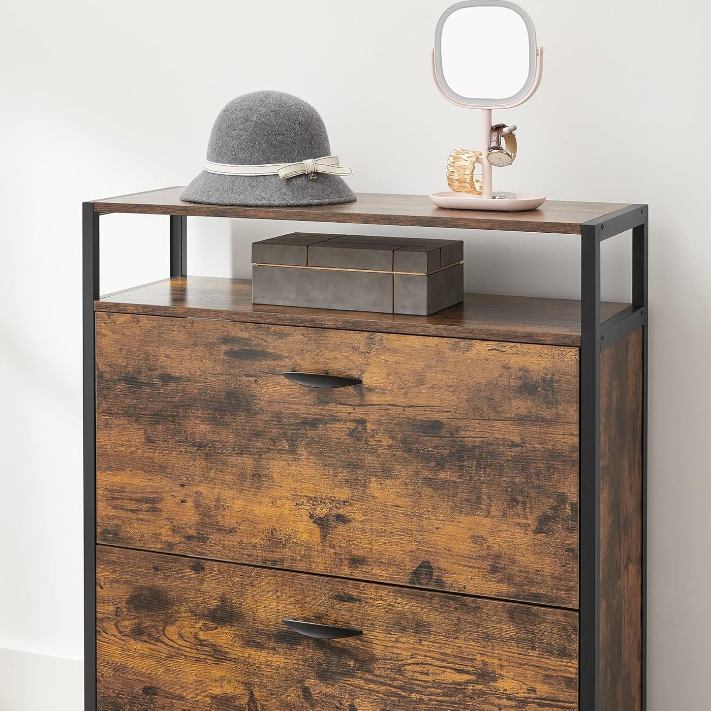 VASAGLE Narrow Shoe Cabinet