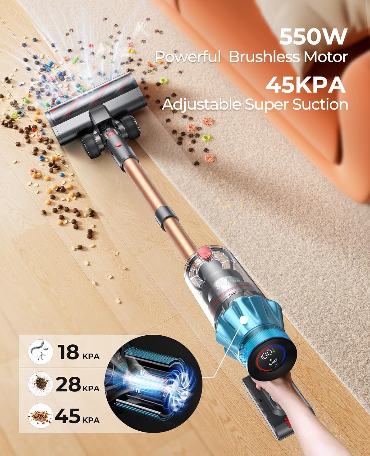 Sunsare X7A Cordless Vacuum Cleaner