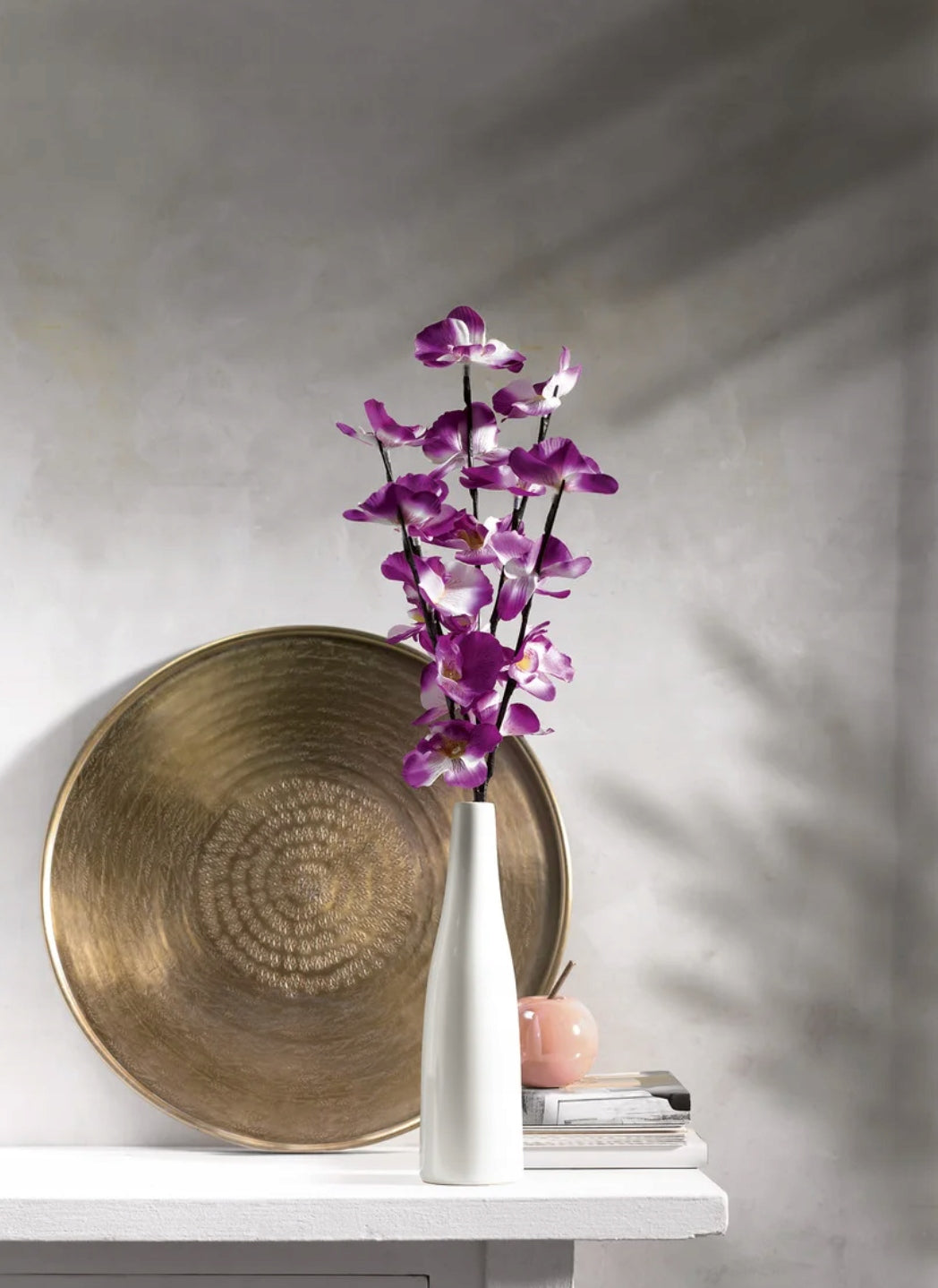 LIVARNO home Decorative LED Orchid in Ceramic Vase