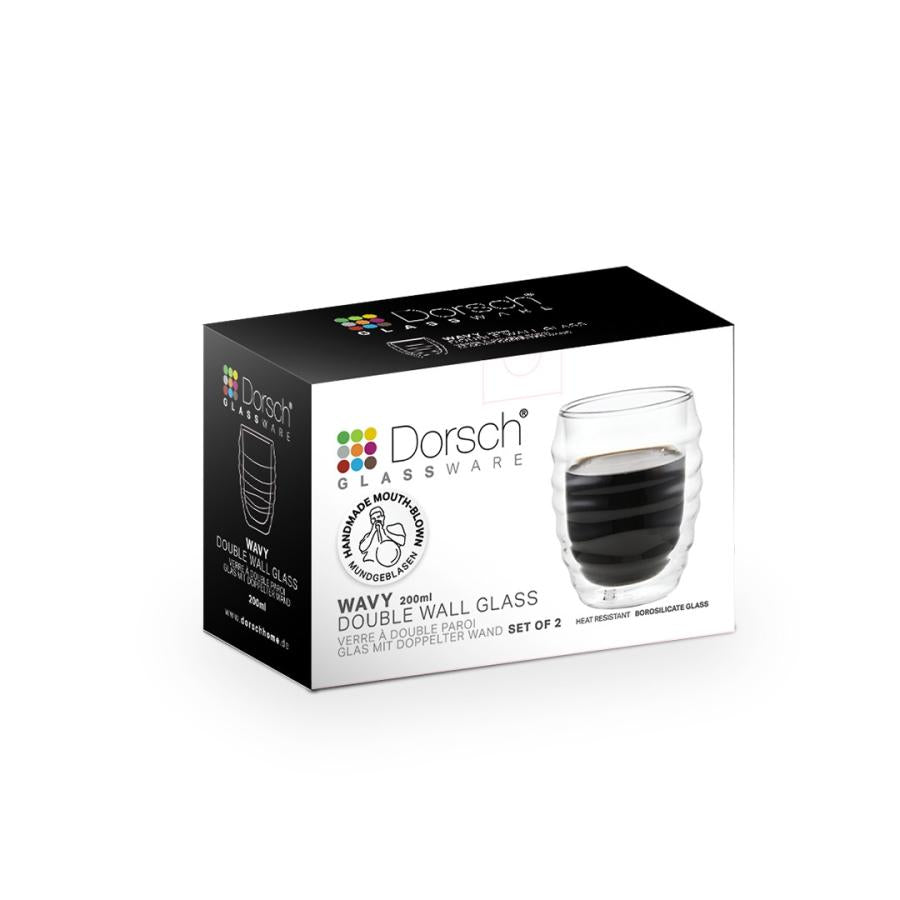 Dorsch Set of 2 Wavy Cup
