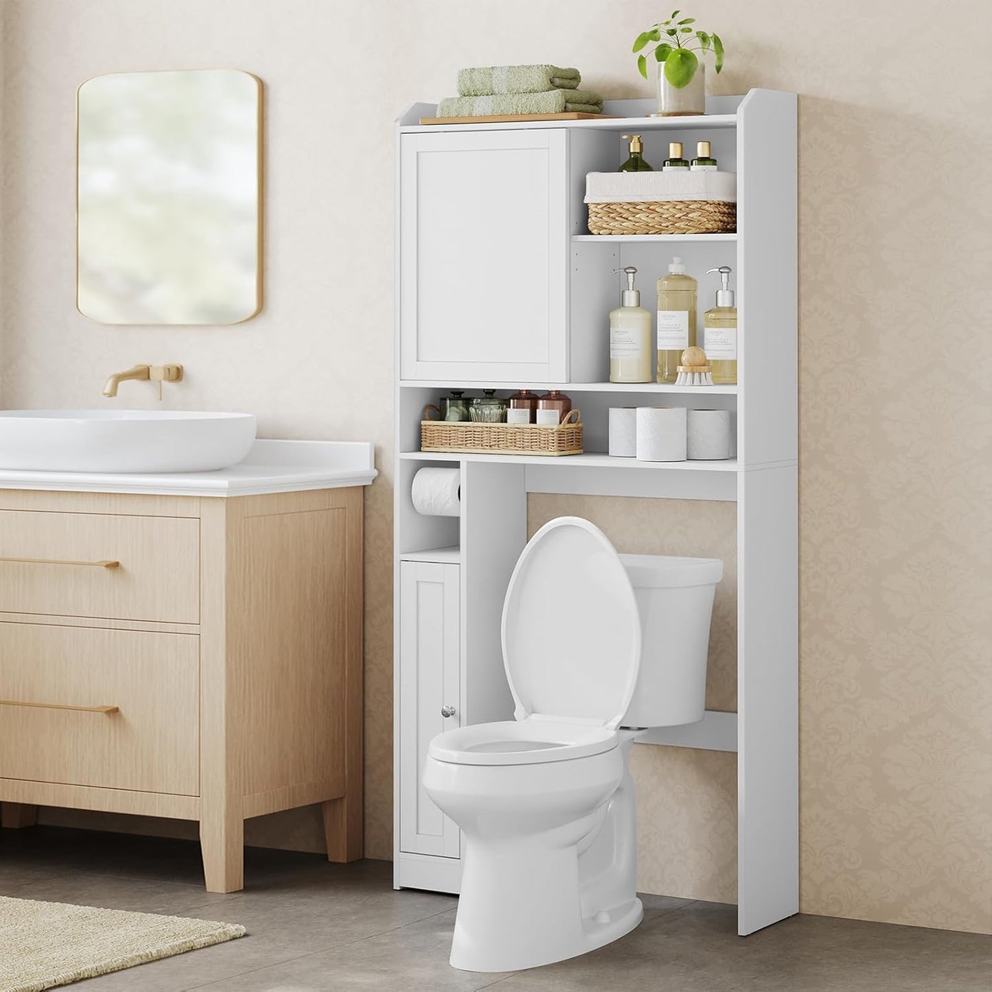 VASAGLE Toilet Uni BTS018W01