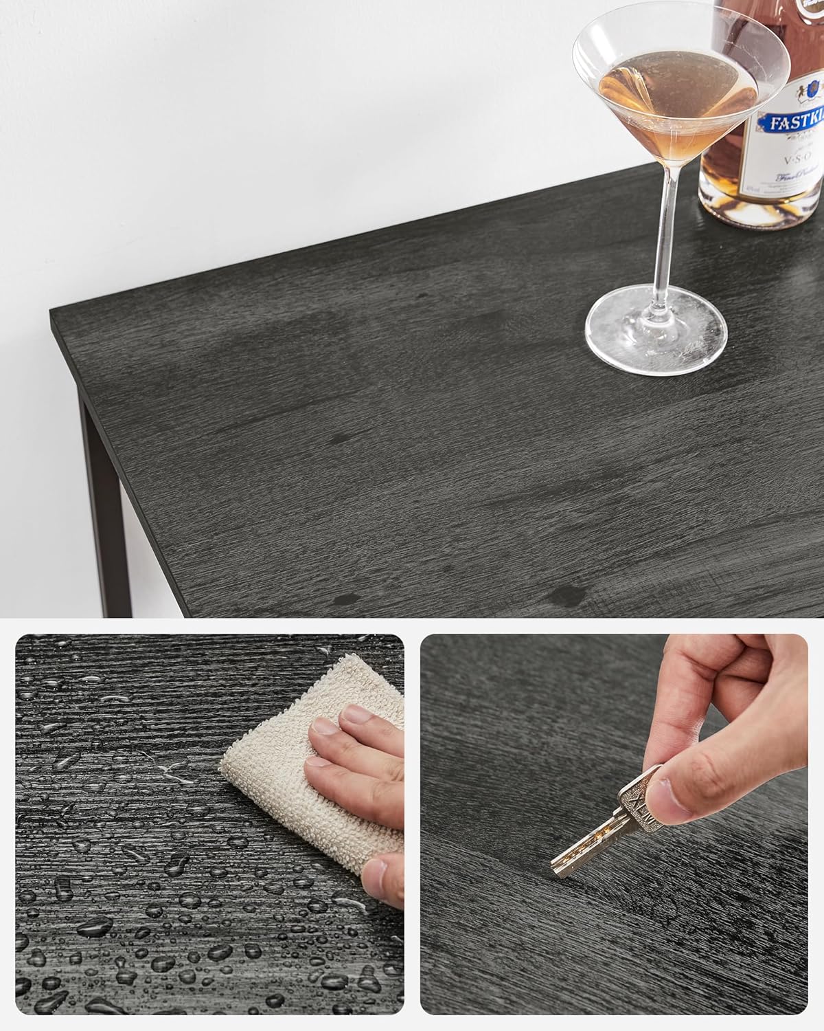 VASAGLE Wine Serving Trolley on Wheels