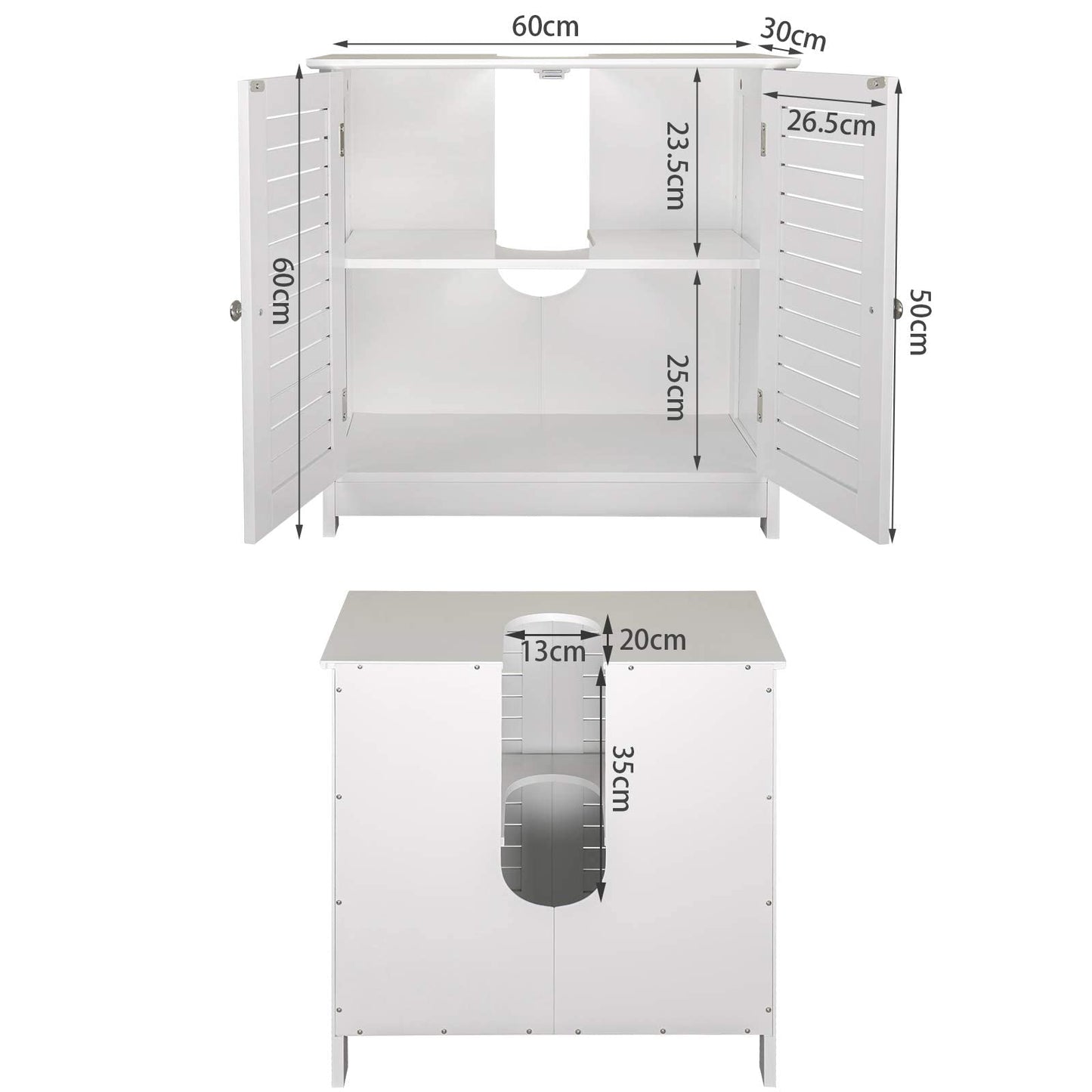 Under Sink Cabinet Storage