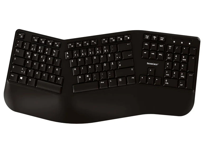 SILVERCREST Ergonomic Wireless Keyboard