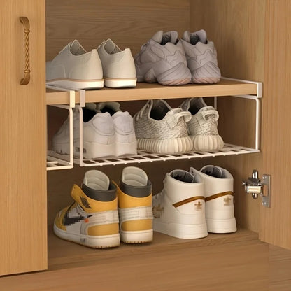 Under-Shelf Hanging Shoe Organizer