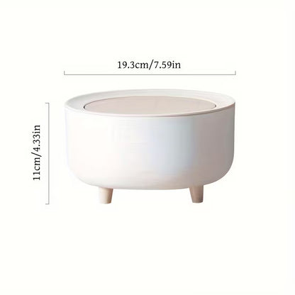 Mini Trash Can with Lid