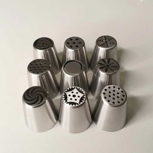 Russian Nozzles Set of 9