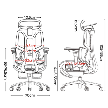 Hbada X7 Smart Ergonomic Office Chair