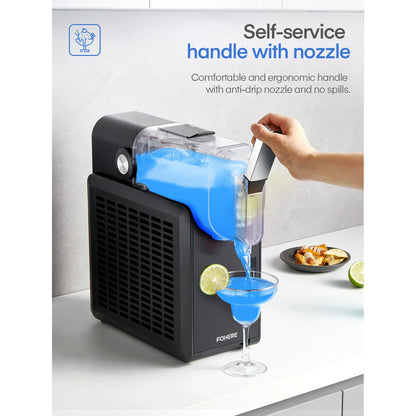 FOHERE Professional Slushie Machine with Quick-freeze Technology