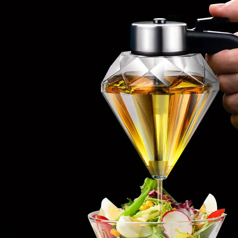  Transparent Glass Honey Dispenser