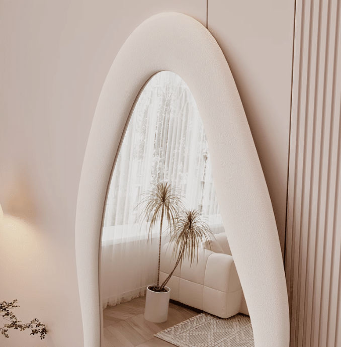Asymmetrical Full-Length Mirror