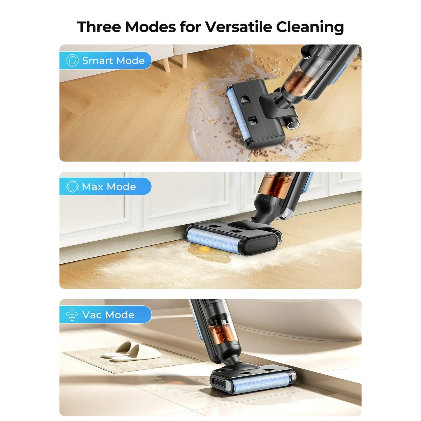 Laresar M3 Cordless Wet Dry Vacuum Mop