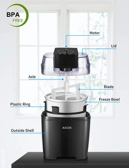 AICOK Ice Cream Maker