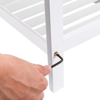 SONGMICS 2 Tier Bamboo Shoe Rack (LBS02WT)