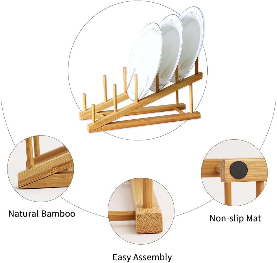 Bamboo Dish Drying Rack