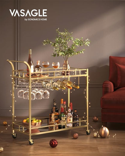 VASAGLE Bar Cart LRC090A03
