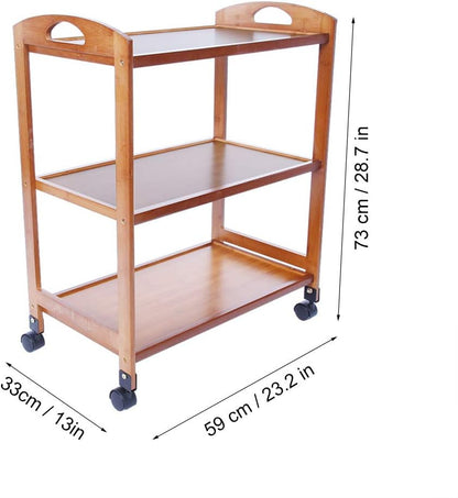 Bamboo Kitchen Trolley