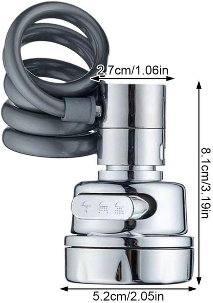 Faucet Extender with 360° Rotation