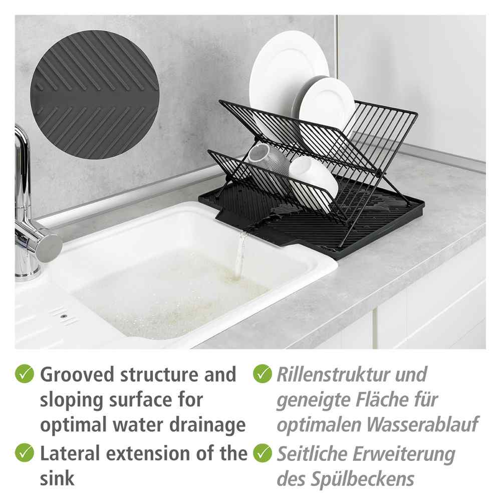 Wenko Dish drying rack & mat