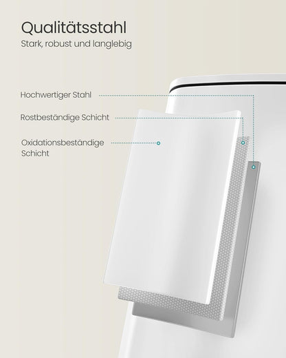 SONGMICS Kitchen Waste Bin LTB592W02