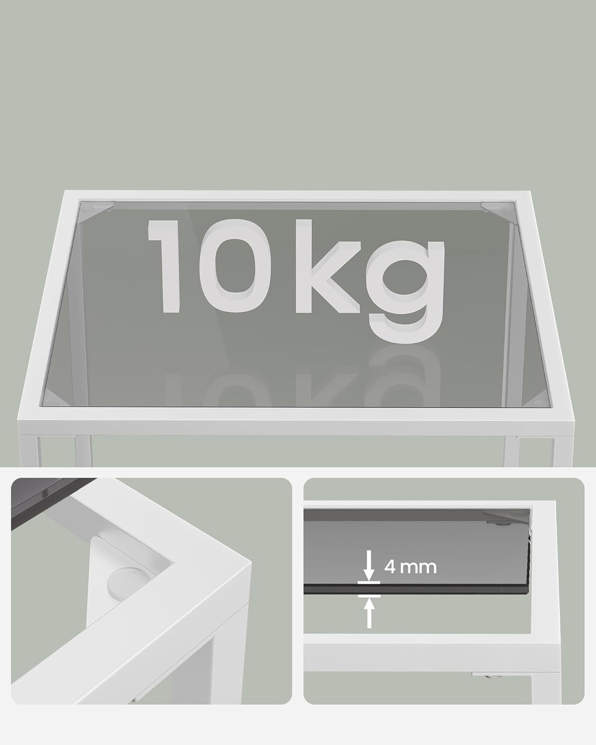 VASAGLE Bathroom Shelf