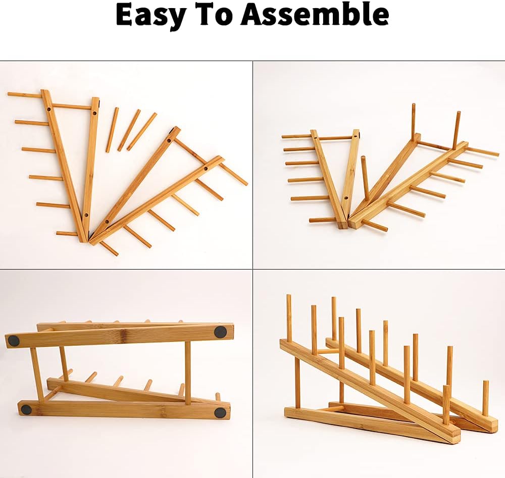 Bamboo Dish Drying Rack