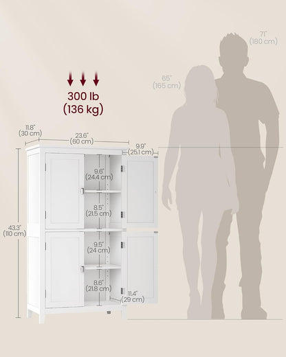VASAGLE Floor Storage Cabinet