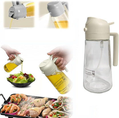2 in 1 Oil Sprayer & Dispenser