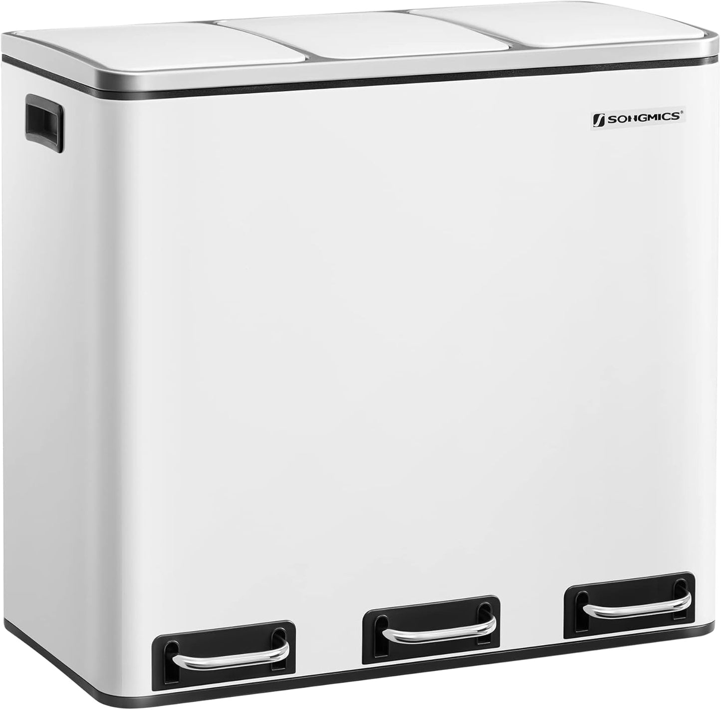 SONGMICS Kitchen Bin LTB54WT