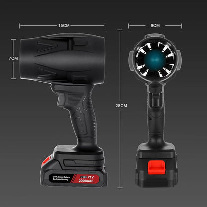 Handheld Electric Dust Blower with 2 Battery