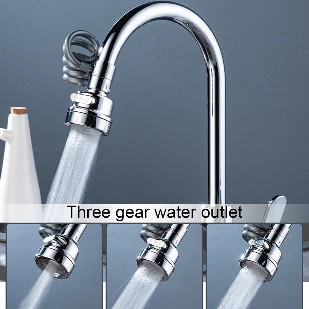Faucet Extender with 360° Rotation