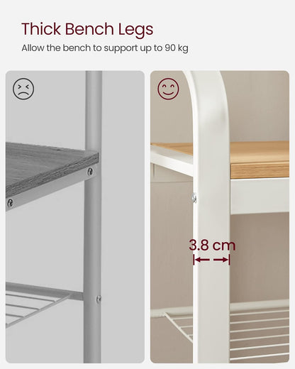 VASAGLE Coat Rack HSR40W