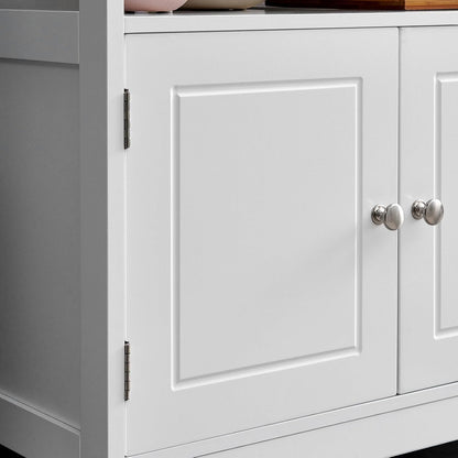 Vasagle Bathroom Vanity Unit with 2 Doors (BBC301W01)