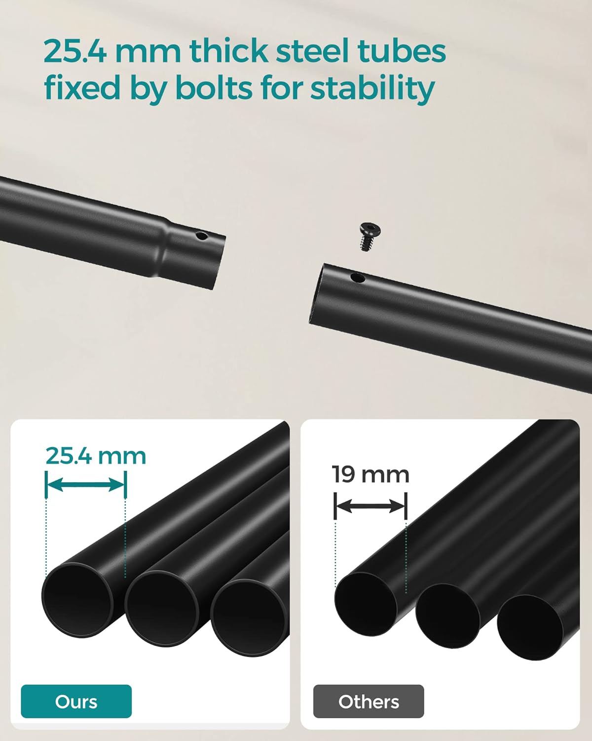 SONGMICS Clothes Rail HSR107B01V1