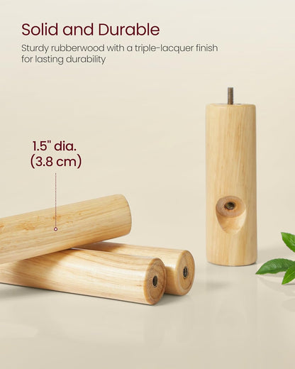 VASAGLE Wooden Coat Stand RCR010K01