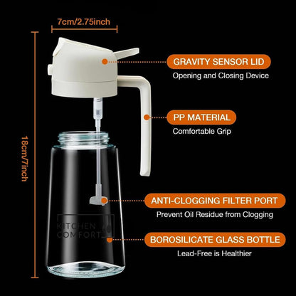 2 in 1 Oil Sprayer & Dispenser