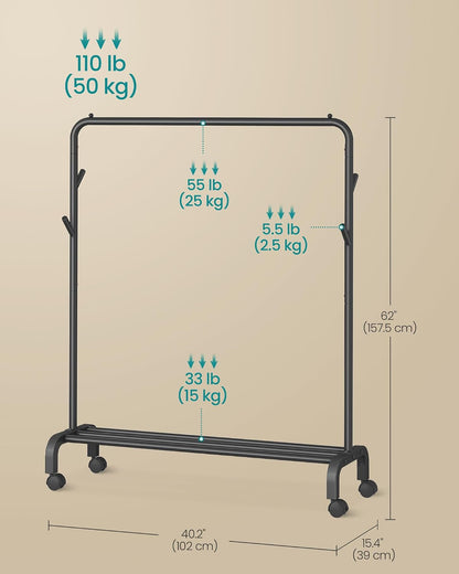 SONGMICS Clothes Rail (HSR131B01)