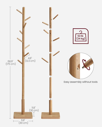VASAGLE Coat Rack RCR010N01