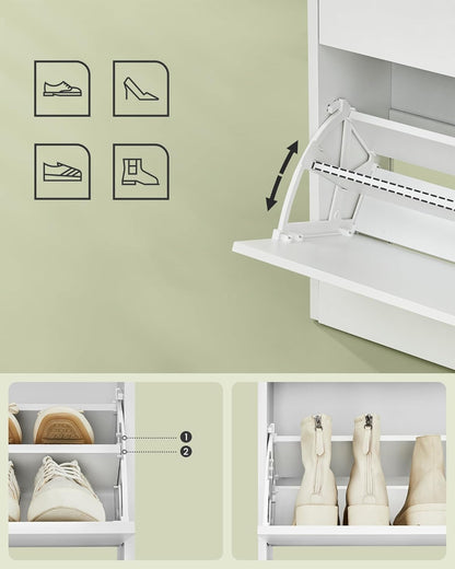 VASAGLE Shoe Cabinet