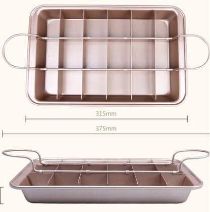 Brownie Pan Non-Stick Bakeware