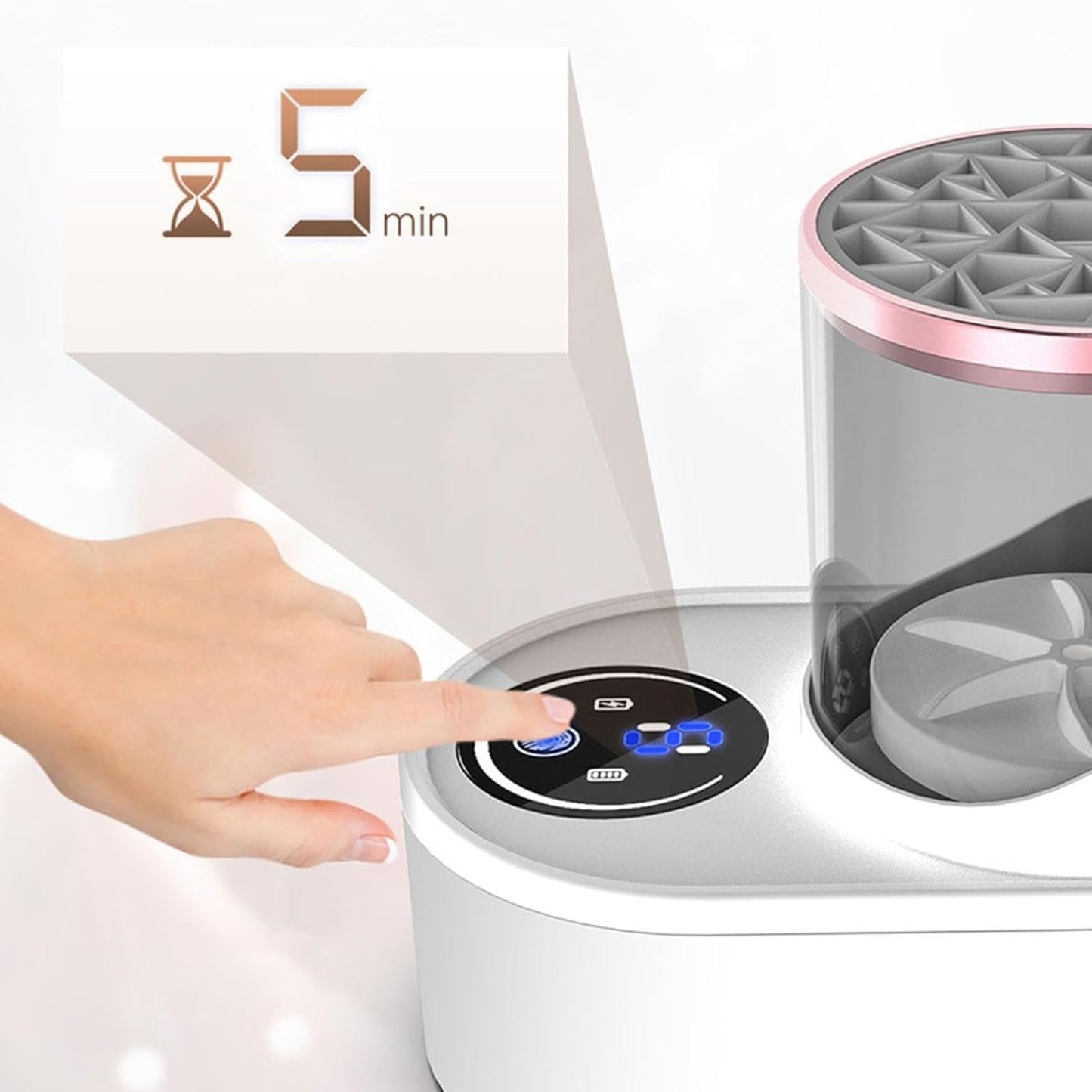 Electric Makeup Brush Cleaner Machine