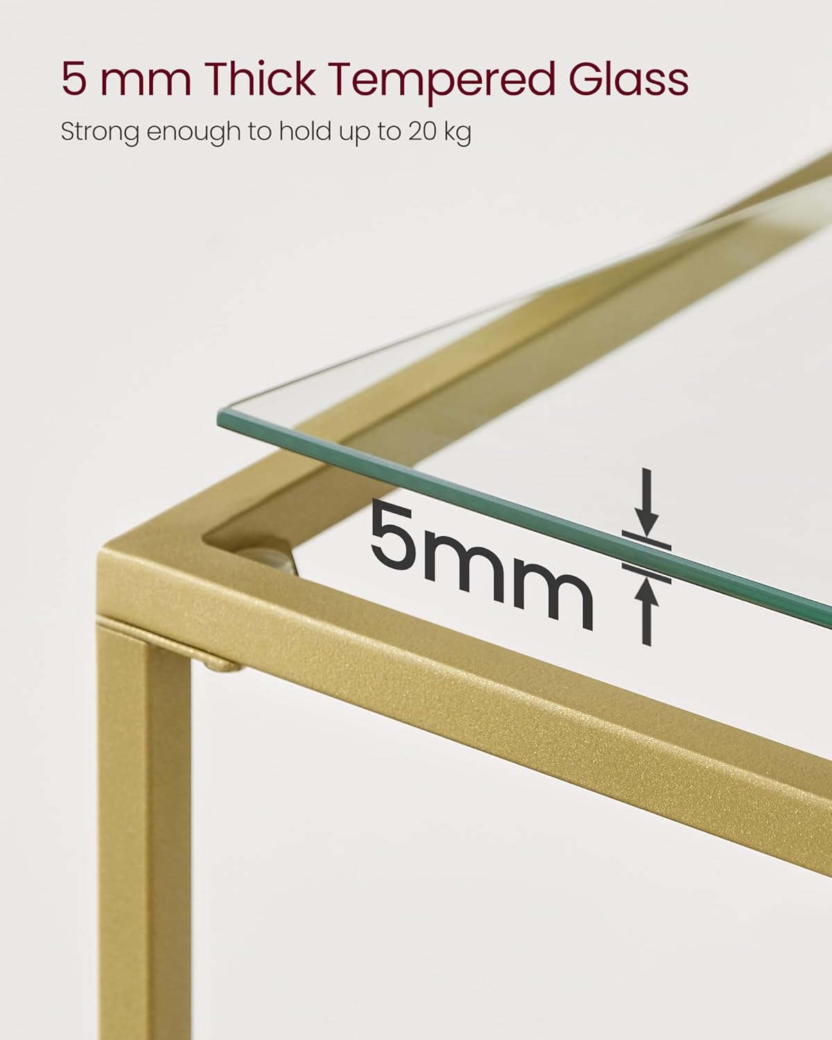 VASAGLE Console Table LGT025A01