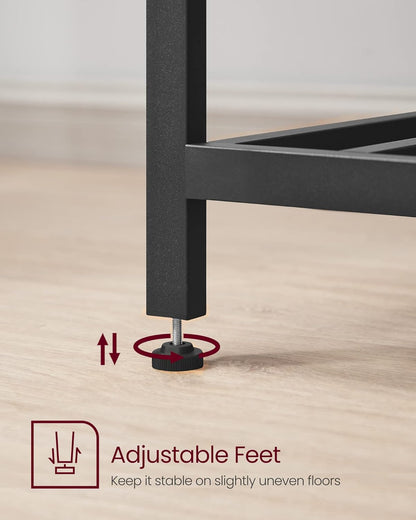 VASAGLE Kitchen Island with 3 Shelves KKI01BX