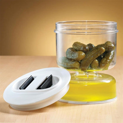 Pickle and Olives Jar Container