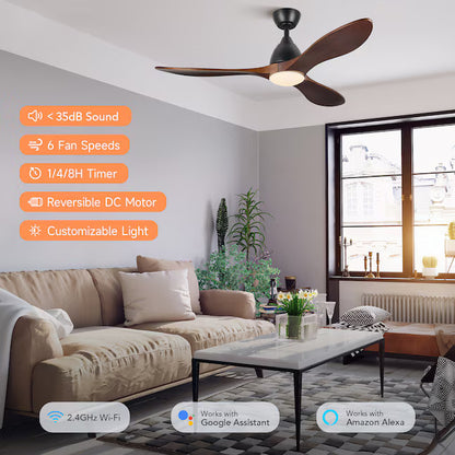 Smart LED Ceiling Fan