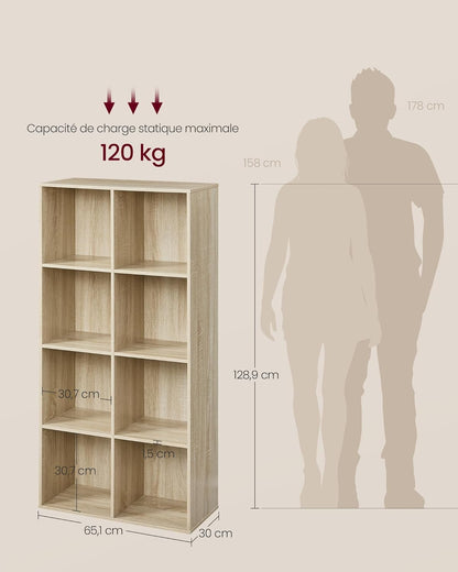 VASAGLE Bookcase LBC24NL